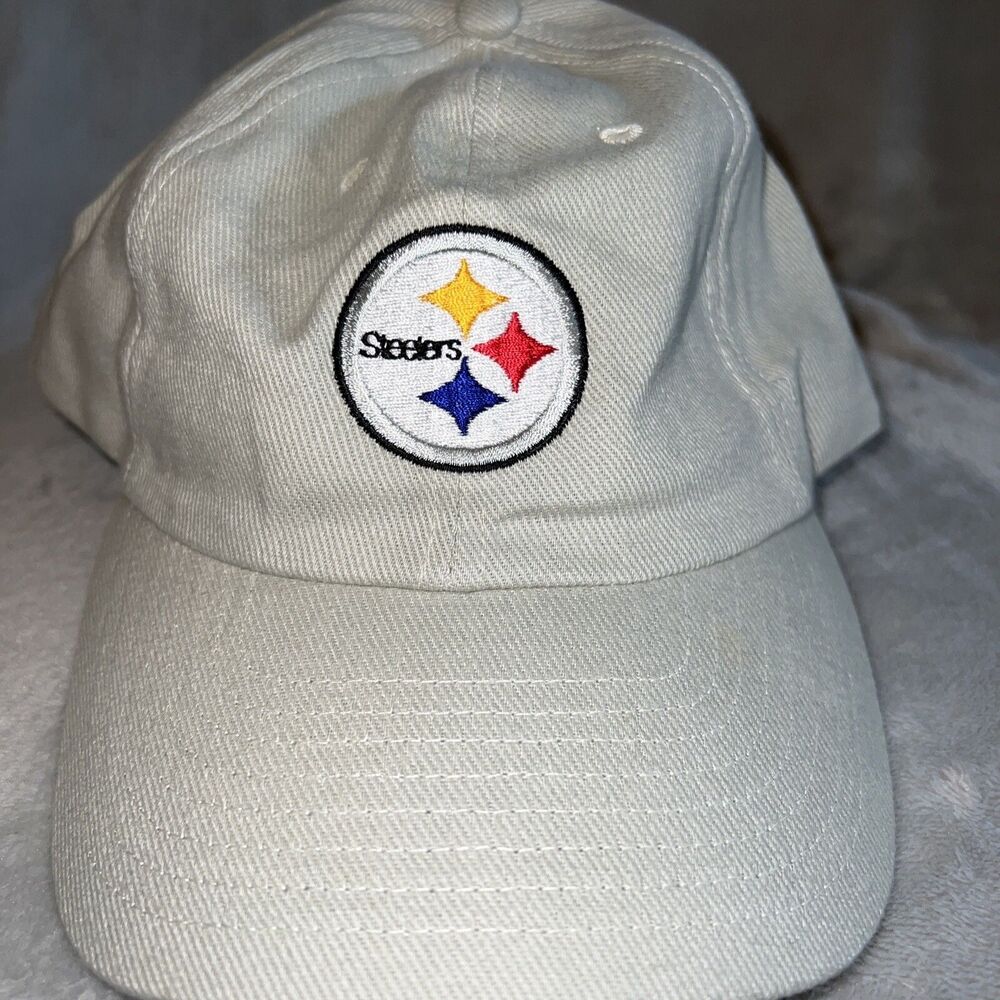Pittsburgh Steelers Khaki Tan Dad Hat Cap